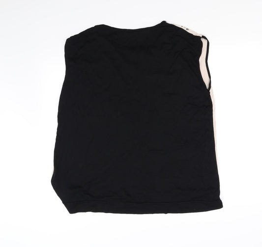 Afibel Womens Beige Basic T-Shirt Size 20