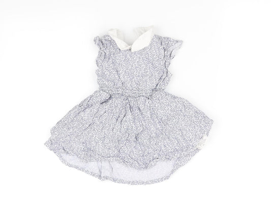 pre worn Girls Blue Fit & Flare Size 3-6 Months