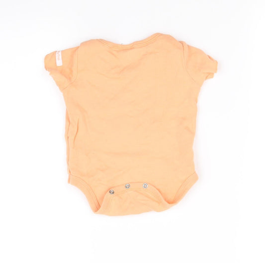 Gap Orange Basic T-Shirt Size 3-6 Months
