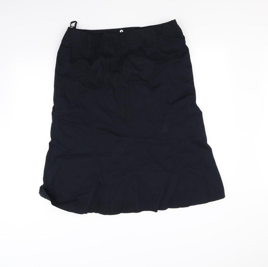 weekend Womens Black Flare Skirt Size L
