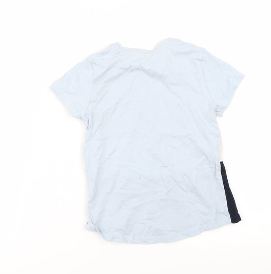 Primark Boys Blue Basic T-Shirt Size 3-4 Years