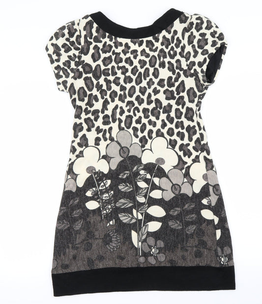 Quiz Womens Ivory A-Line Size M