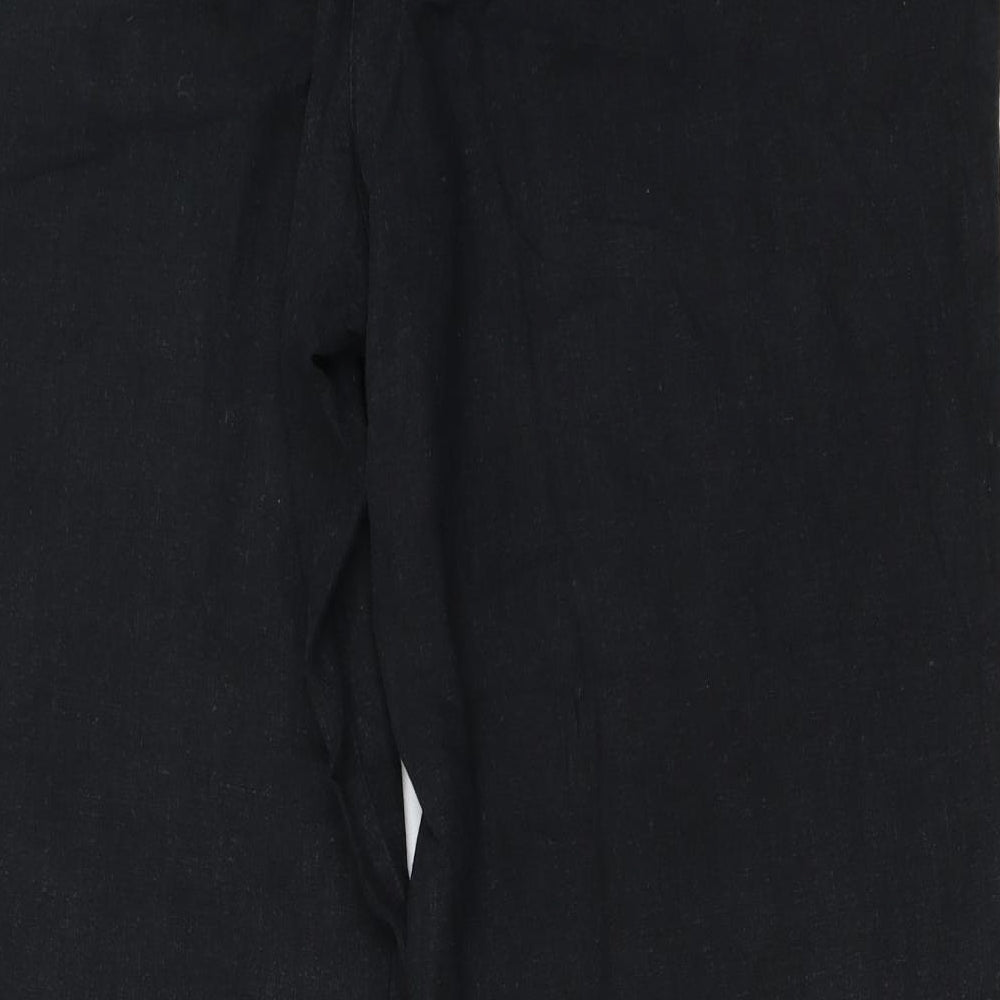 Casual Collection Womens Black Trousers Size 40 in L26 in