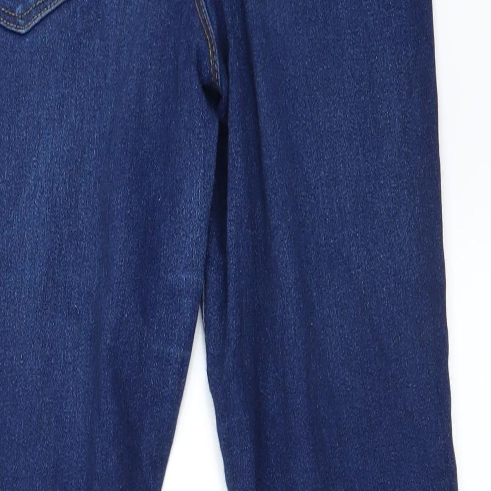 denim co Womens Black Skinny Jeans Size 10 L23 in