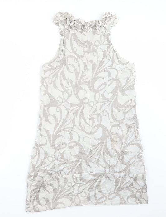 London Womens Grey A-Line Size 10