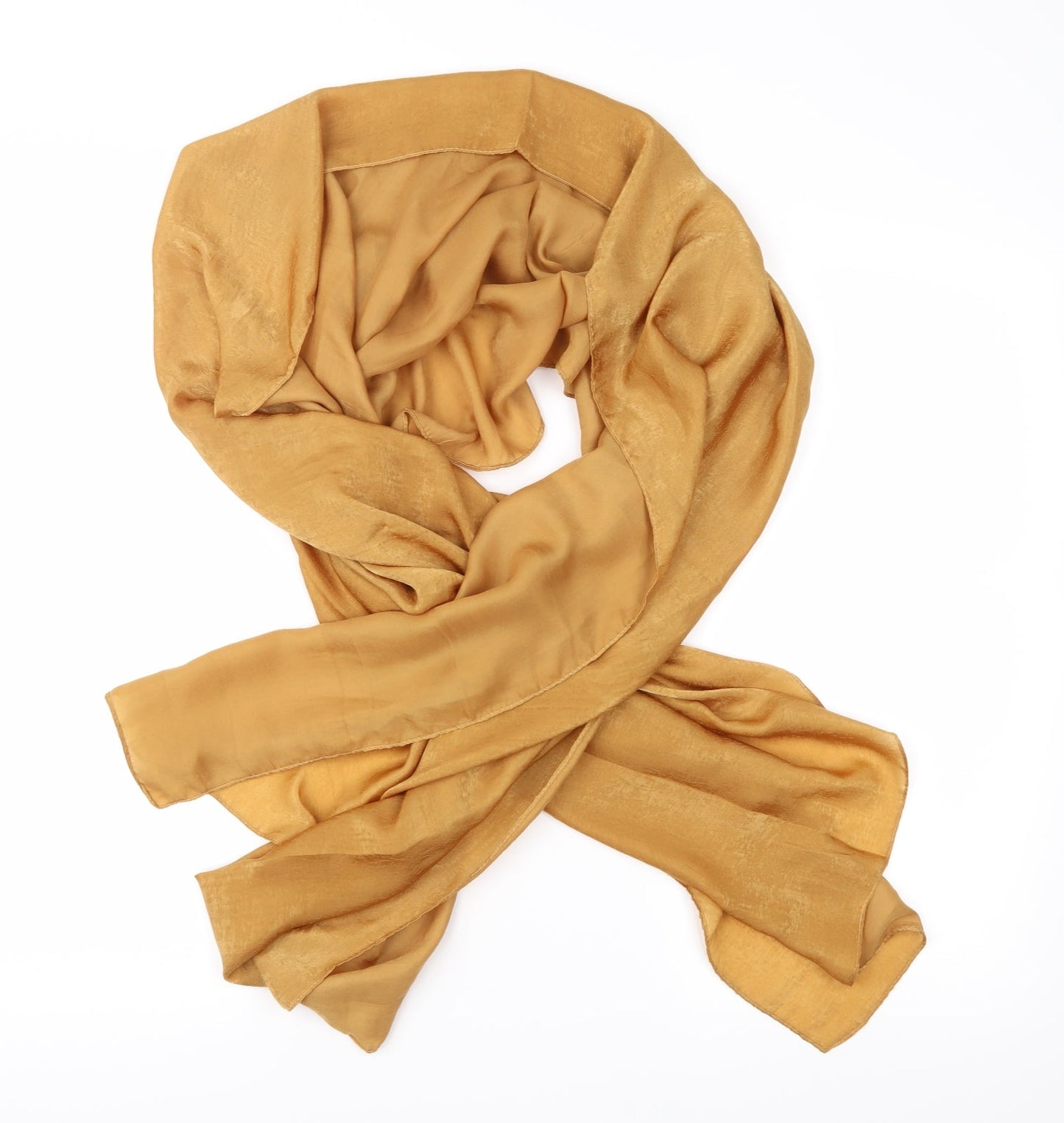 Preworn Womens Gold Shawl/Wrap