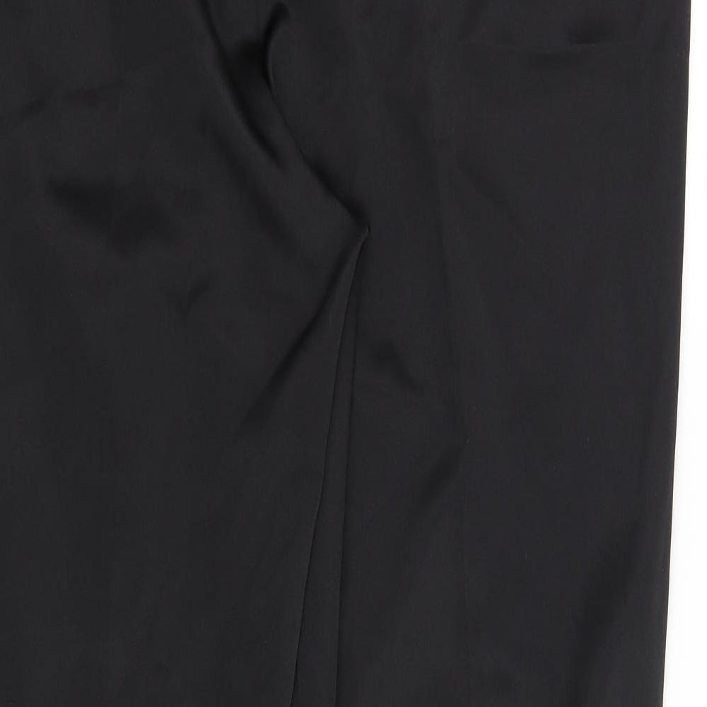 Brand and care label for Tyler women’s black trousers, size UK 20, 27-inch leg