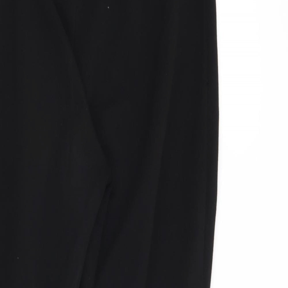 Preworn Womens Black Trousers Size S L23 in