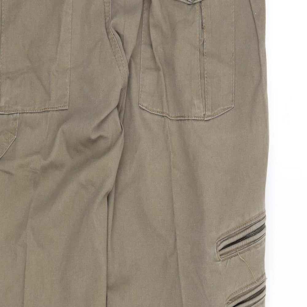 AJN JNS Mens Beige Straight Jeans Size 33 in L28 in