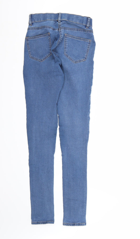 George Womens Blue Denim Skinny Jeans Size 6 L30 in