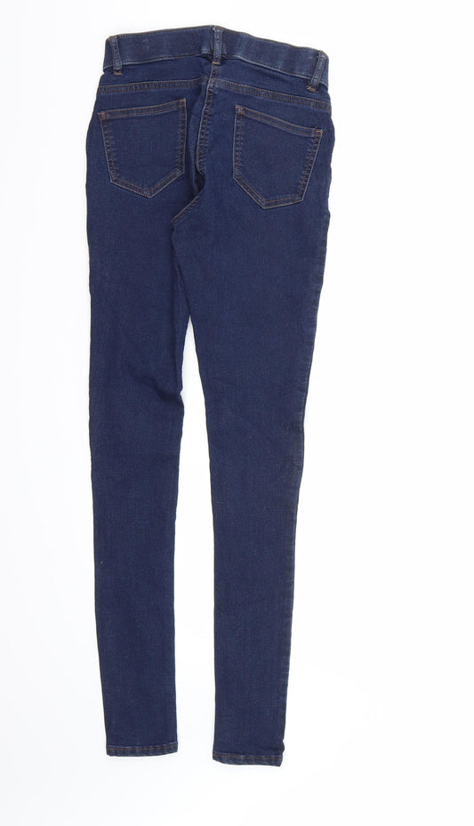 George Womens Blue Denim Skinny Jeans Size 6 L30 in