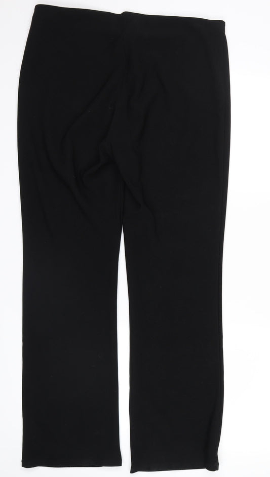 vidavi Womens Black Trousers Size 14 - Neo