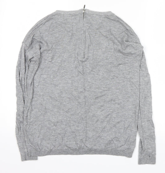 NEXT Womens Grey Pullover Jumper Size S