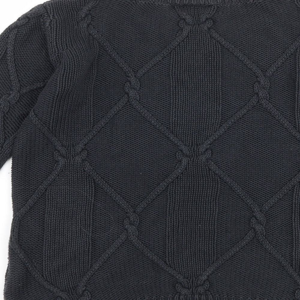 villa Womens Grey Pullover Jumper Size XS