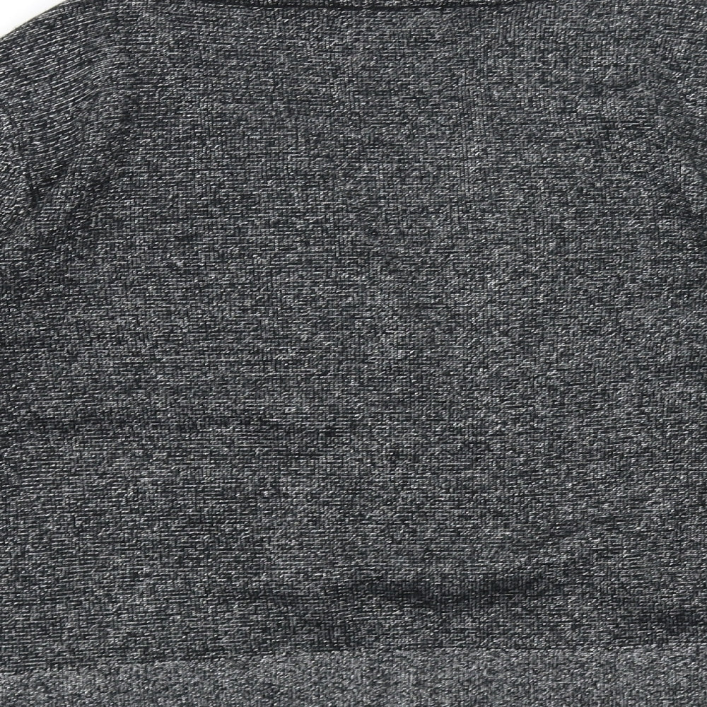 BM Womens Grey Overcoat Coat Size M