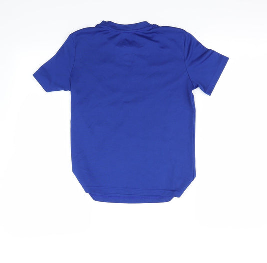 Athletic Works Boys Black Basic T-Shirt Size 7-8 Years