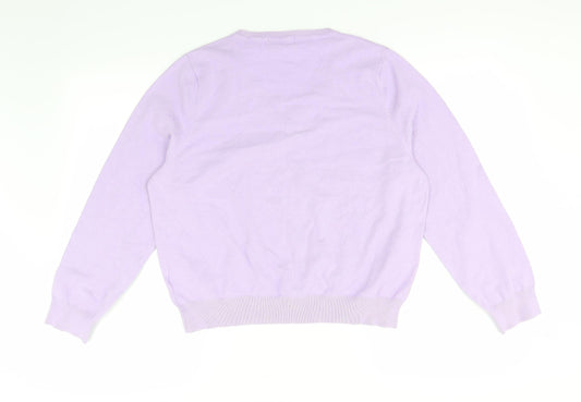 South Womens Purple Pullover Jumper Size 20