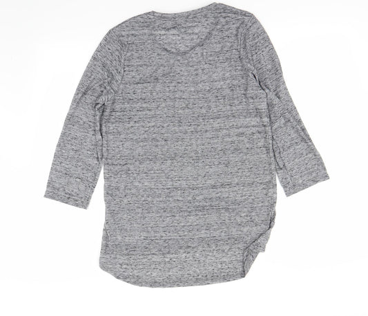 pep&co Womens Grey Basic Blouse Size 12