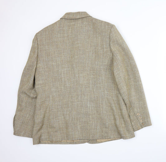 BHS Womens Beige Jacket Suit Jacket Size 18