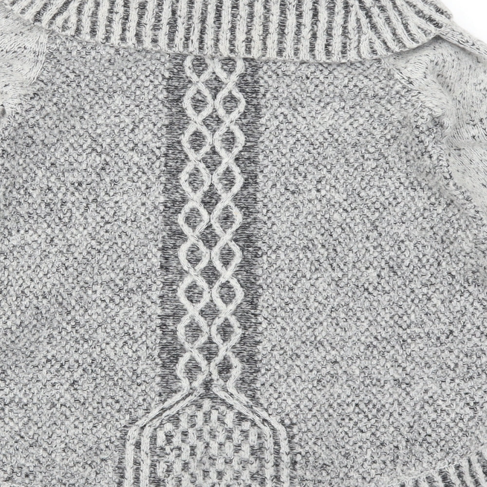 Aphorism Womens Grey Pullover Jumper Size 12