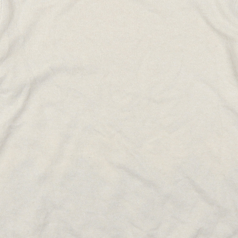 Cotswold Womens Beige Argyle/Diamond Pullover Jumper Size M