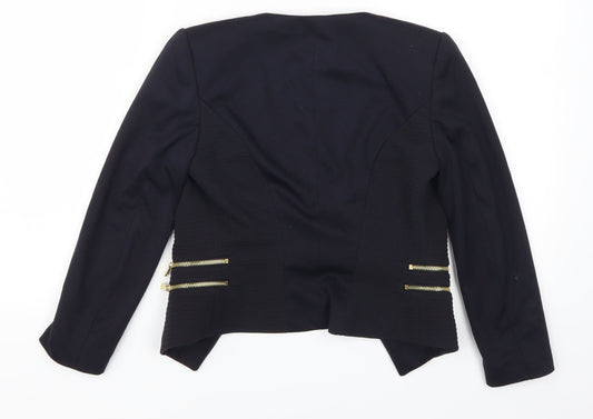 H&M Womens Blue Jacket Size 4