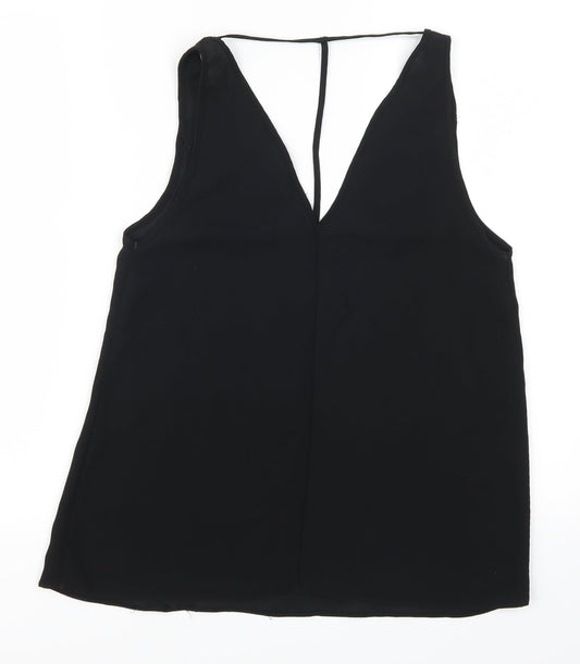 River Island Womens Black Basic Tank Size 8