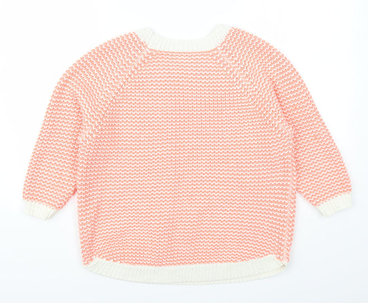 South Womens Pink Pullover Jumper Size 14