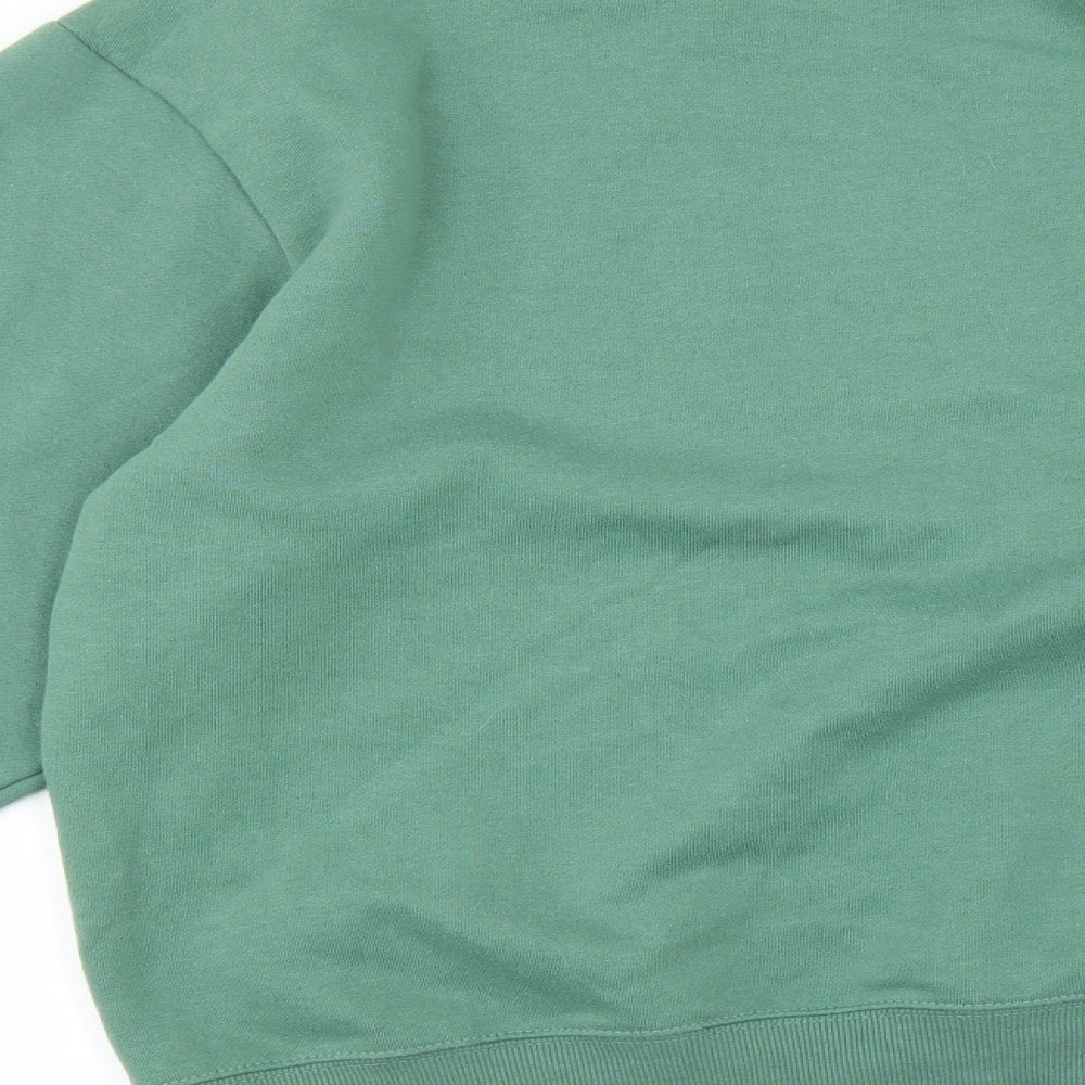 Preworn Womens Green Pullover Sweatshirt