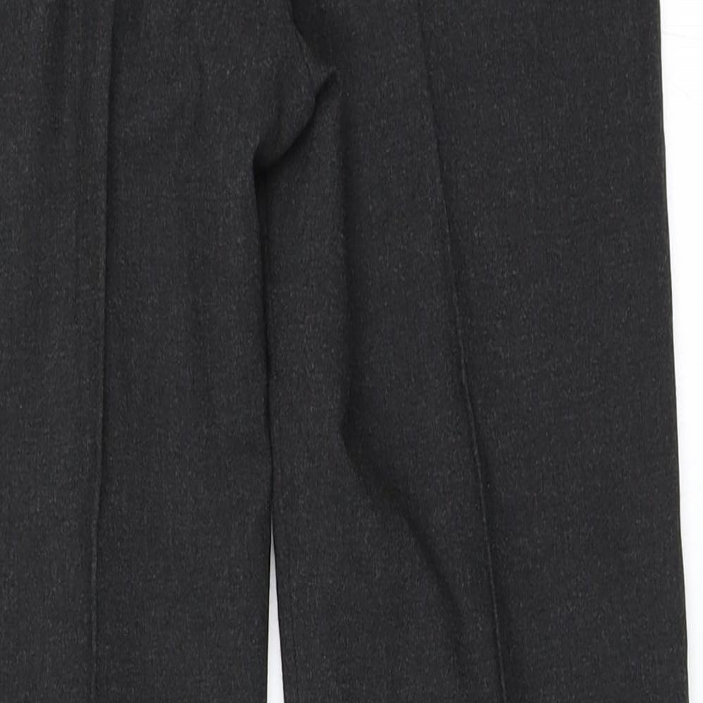 Brand and care label for Marks & Spencer boys’ grey dress pants trousers, size 8-9, years