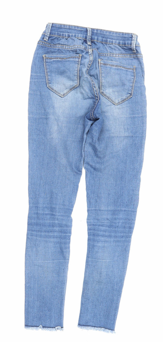 Quiz Womens Blue Denim Skinny Jeans Size 6