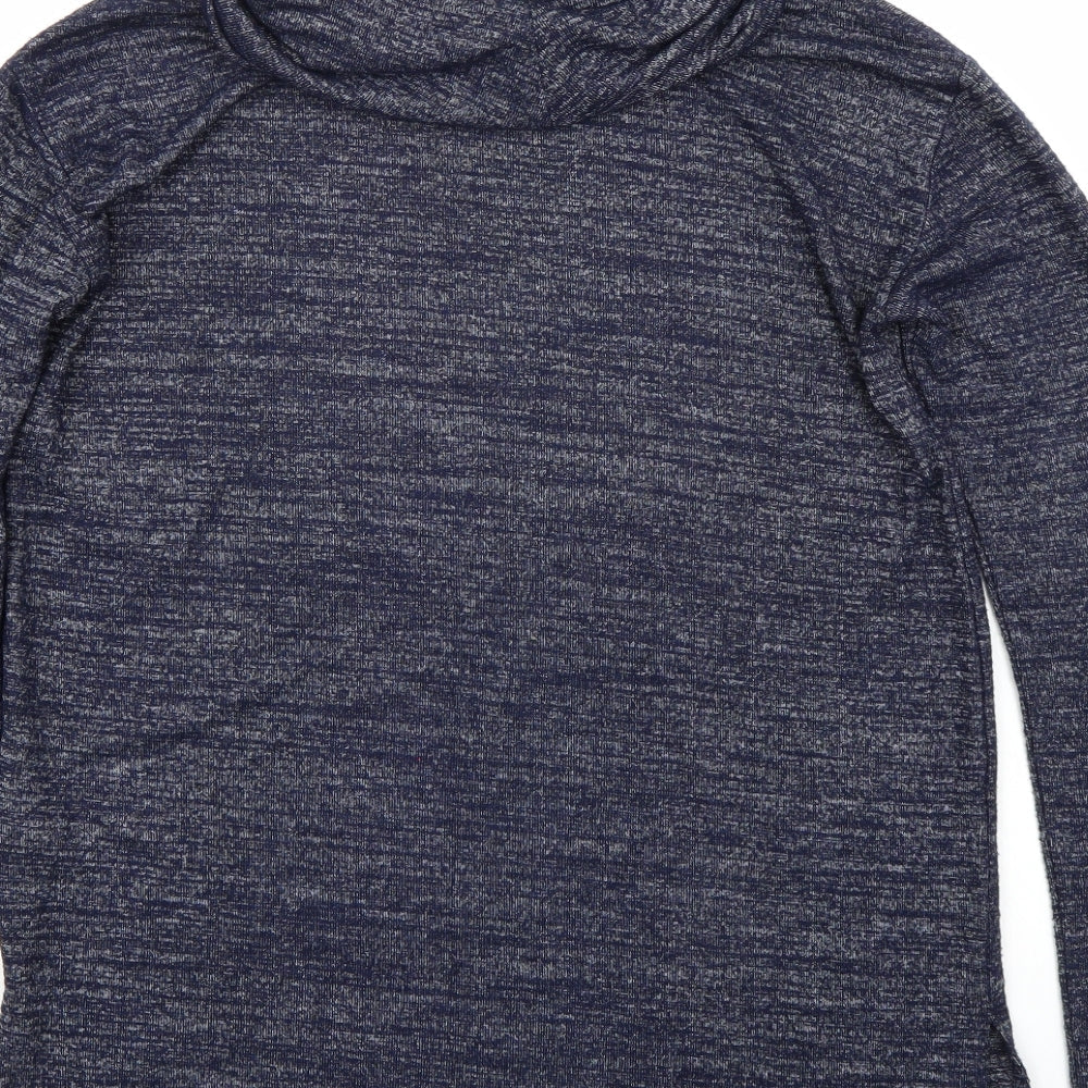 Brand and care label for Gap women’s blue jumper, size XS