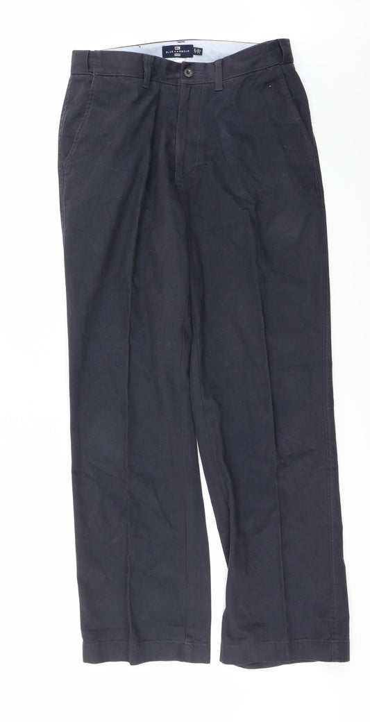Marks and Spencer Mens Blue Straight Jeans Size 32 in L31 in