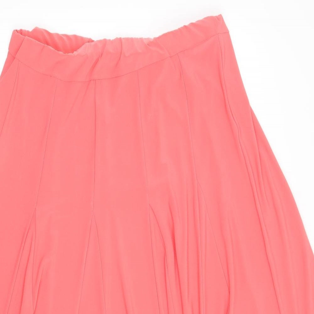 Anthology Womens Pink A-Line Skirt Size 14