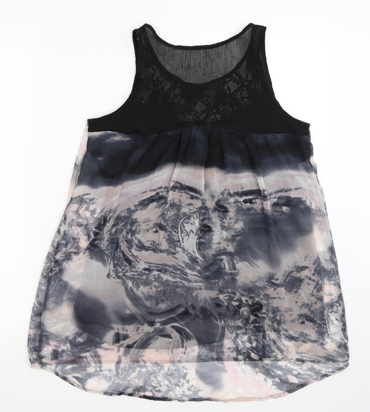 NEXT Womens Multicoloured Basic Blouse Size 8