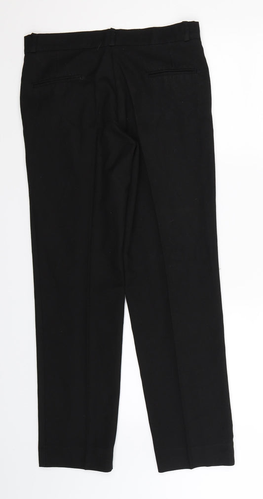 Asaf Womens Black Dress Pants Trousers Size 28 in L28 in