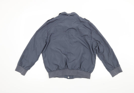 H&M Womens Grey Jacket Coat Size 12