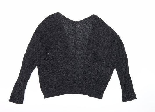 BDG Womens Black Knit Cardigan Jumper Size S