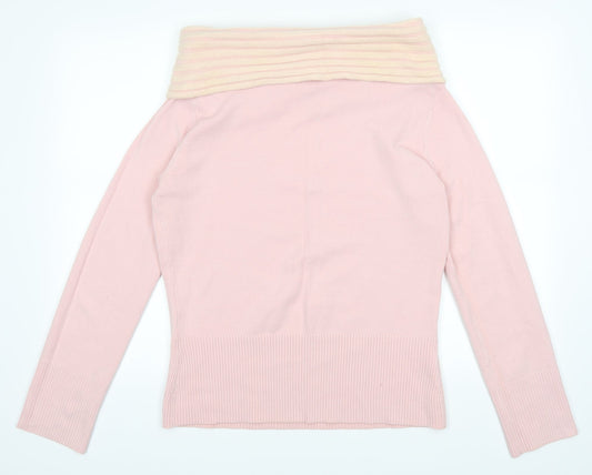 Select Womens Pink Pullover Jumper Size 16