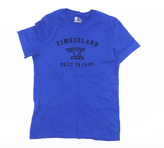 Timberland Mens Blue    T-Shirt Size S