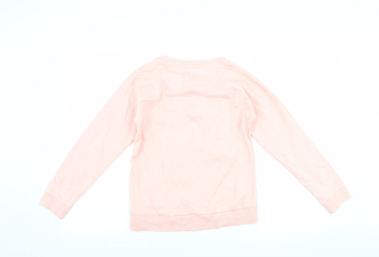 TU Girls Pink Pullover Sweatshirt Size 12 Years - Unicorn