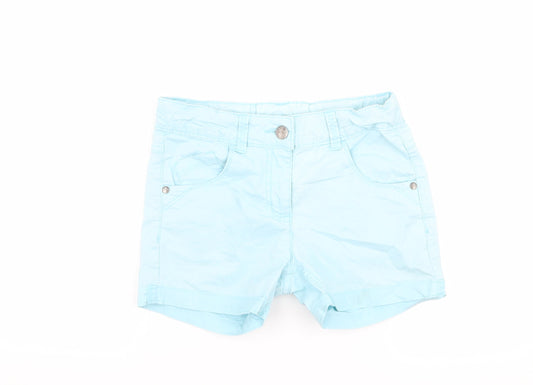 Additional front view of Avenue girls’ black cargo shorts, size 10, years
