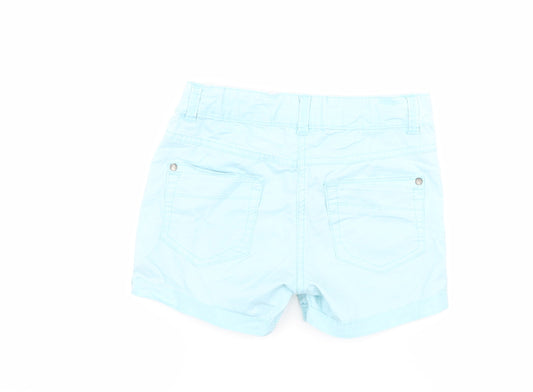 Avenue Girls Black Cargo Shorts Size 10 Years