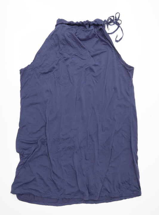 Sheego Womens Blue Basic Blouse Size 30