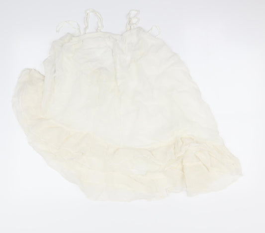 Next Womens Ivory Camisole Blouse Size 8
