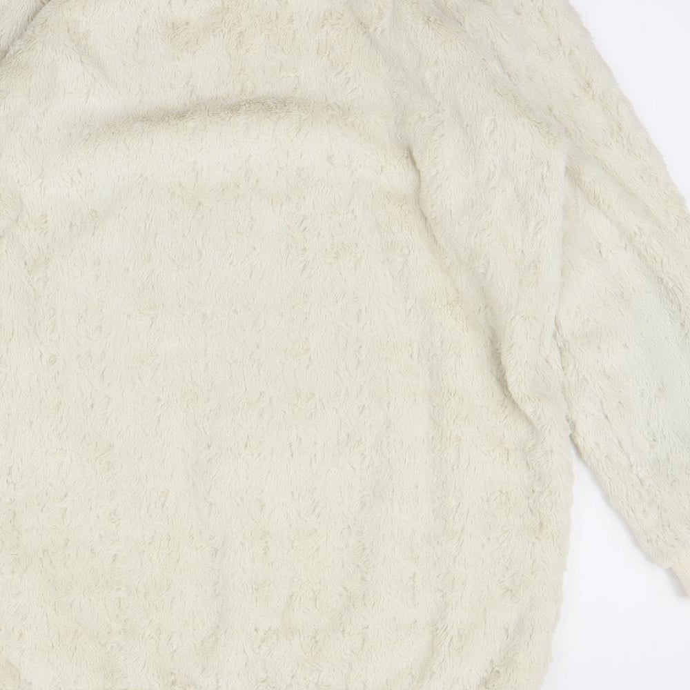 Brand and care label for Next women’s ivory jumper, size UK 10