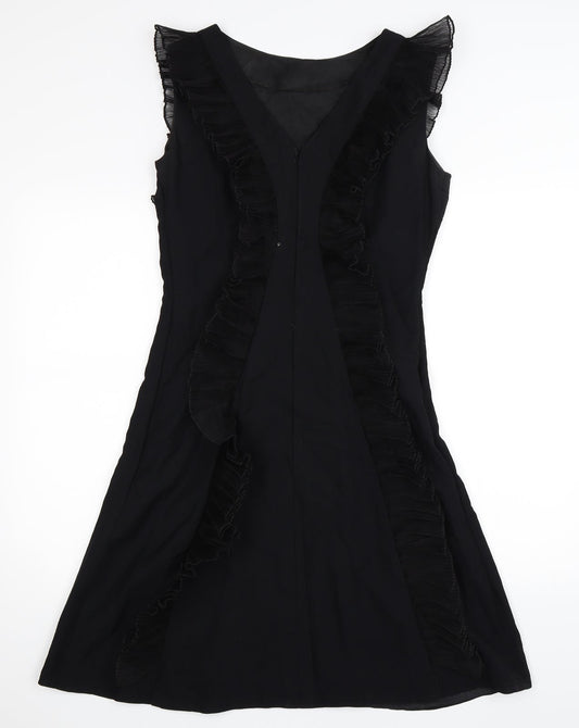 Polmarks Womens Black Fit & Flare Size 10