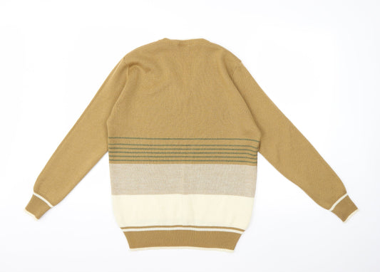 Preworn Womens Brown Knit Pullover Jumper Size XL