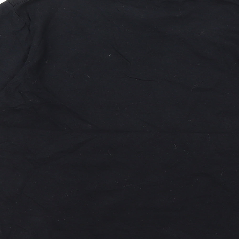 Gildan Boys Black Basic T-Shirt Size 9 Years - Gamer