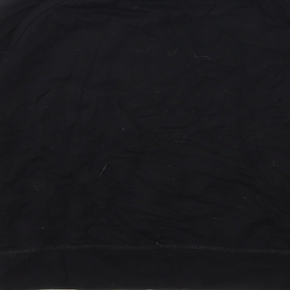 Pineapple Girls Black Pullover Sweatshirt Size 9-10 Years